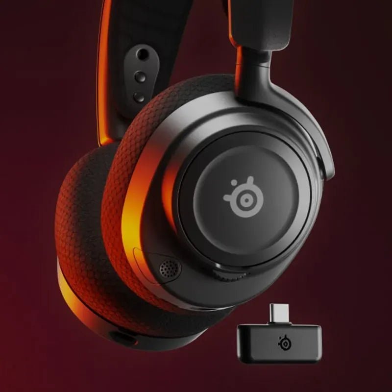 SteelSeries Arctis Nova 7 WIRELESS Gaming Headset for PC, Playstation & Xbox With USB - C dongle - BlackIT CareGaming Headset