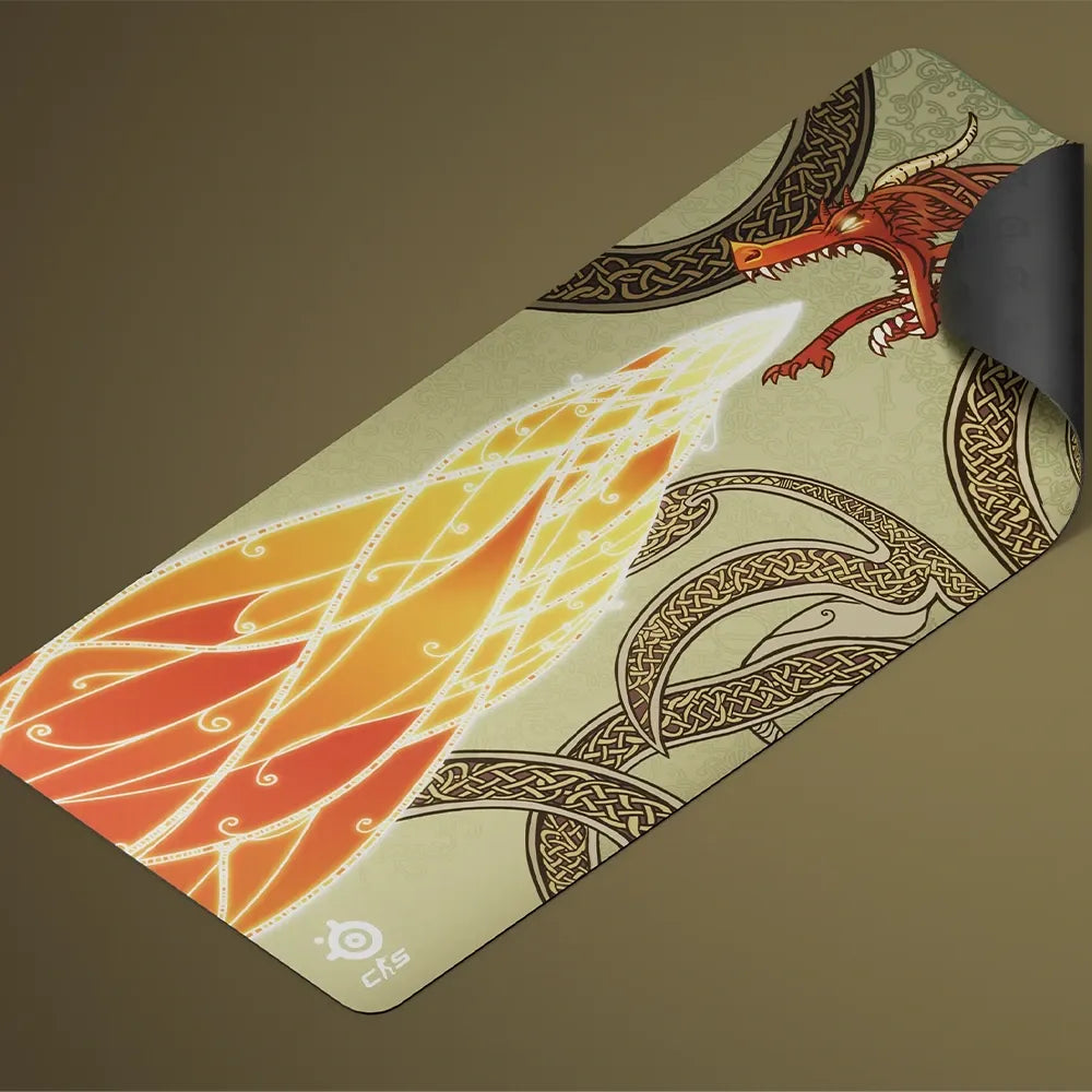 SteelSeries QcK XXL CS2 Dragon Lore Edition Mouse Pad