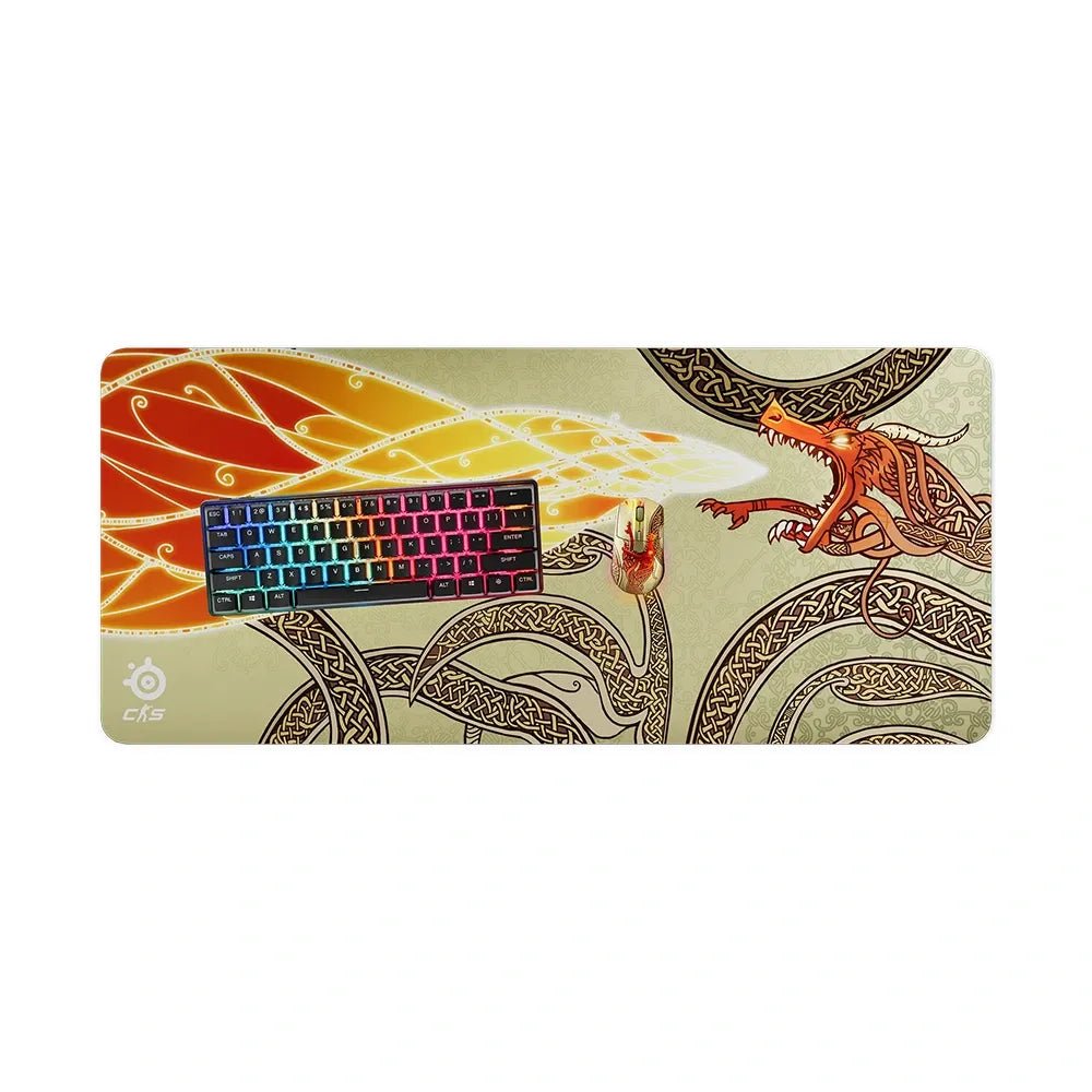 SteelSeries QcK XXL CS2 Dragon Lore Edition Mouse PadIT CareMouse Pad