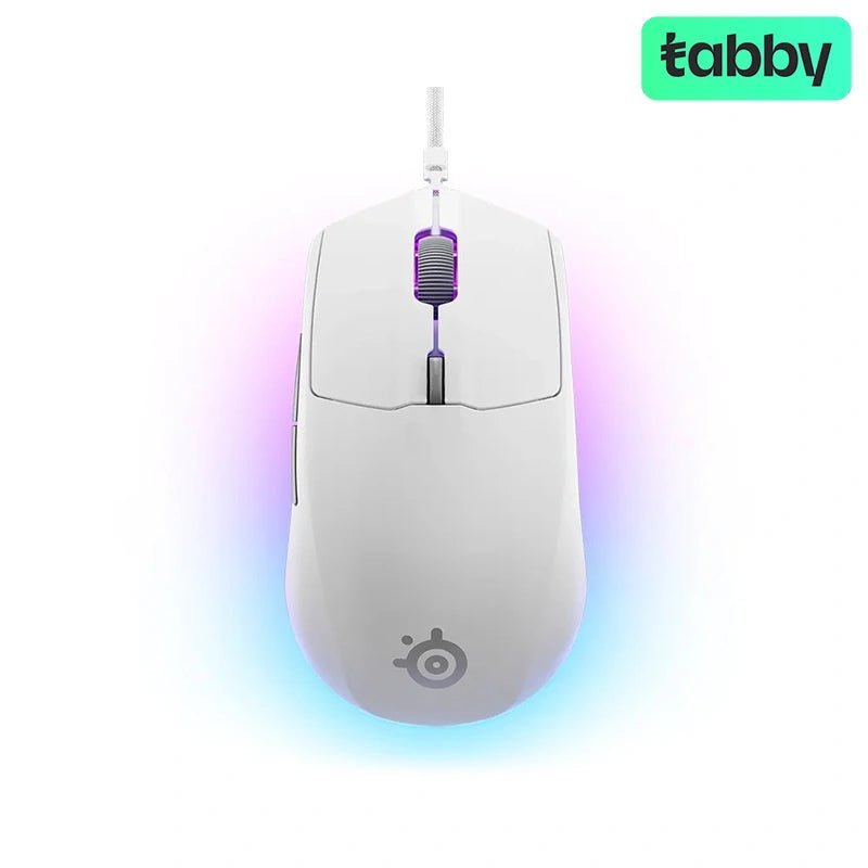 SteelSeries Rival 3 Gen 2 Wired Gaming Mouse - White US | IT Care Kuwait
