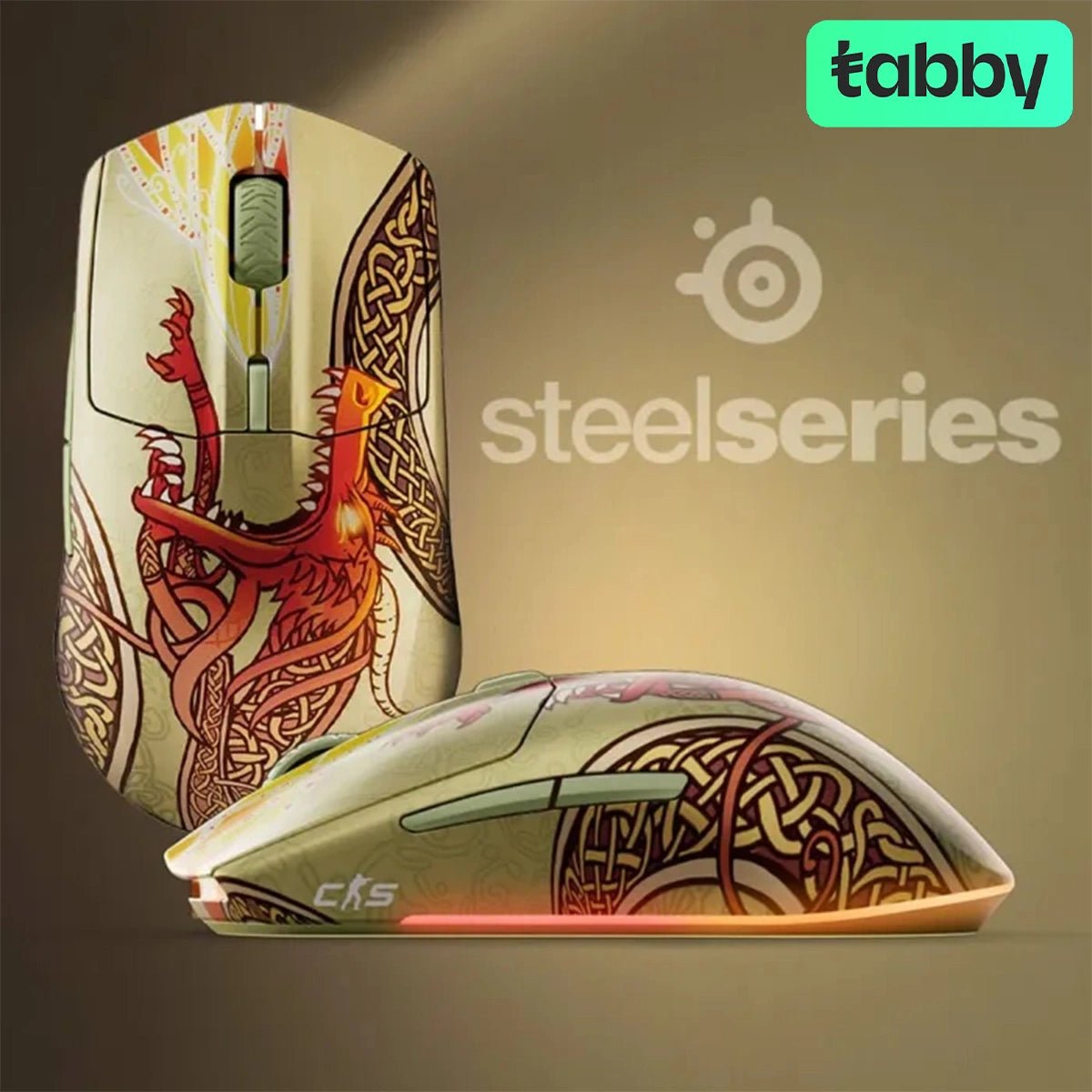 SteelSeries Wireless Gaming Mouse CS2 Dragon Lore Edition | IT Care Kuwait
