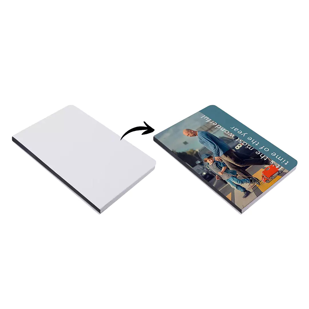 Sublimation A5 Notebook – Black Edge