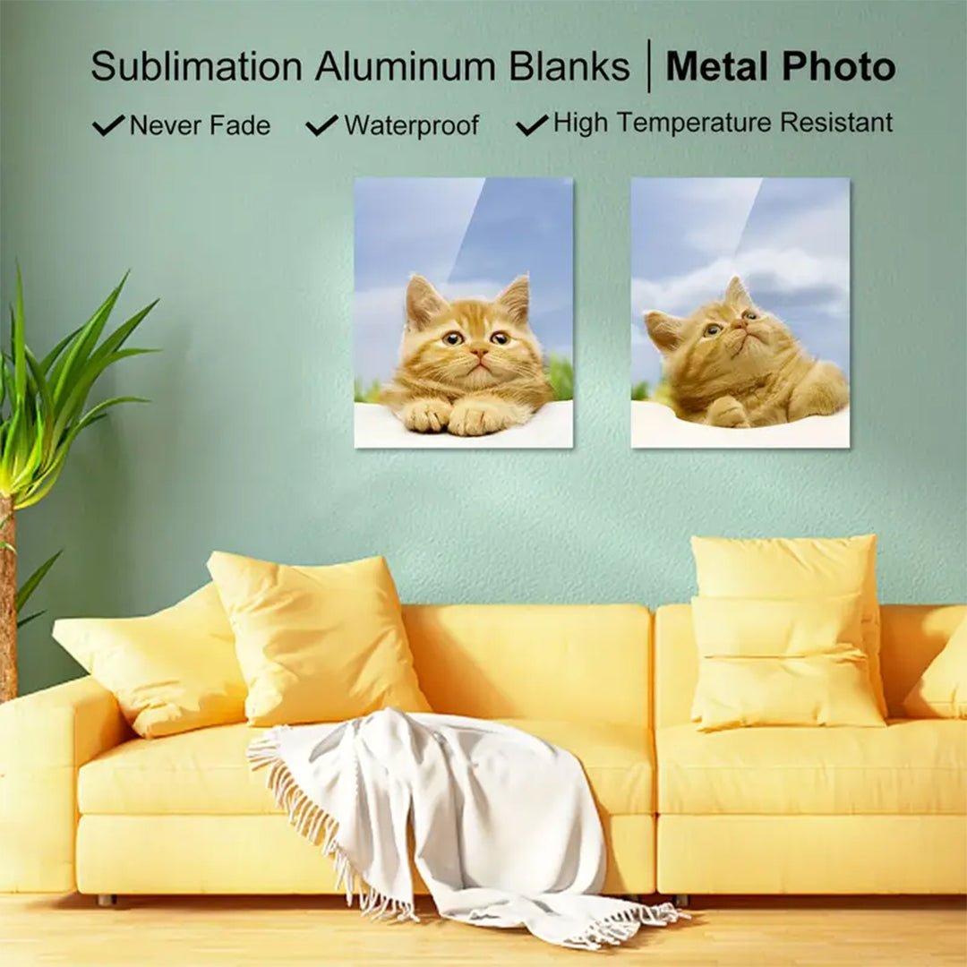 Sublimation Metal Sheet - Aluminum sublimation sheet A3IT CareA3 Sublimation Aluminum Sheets