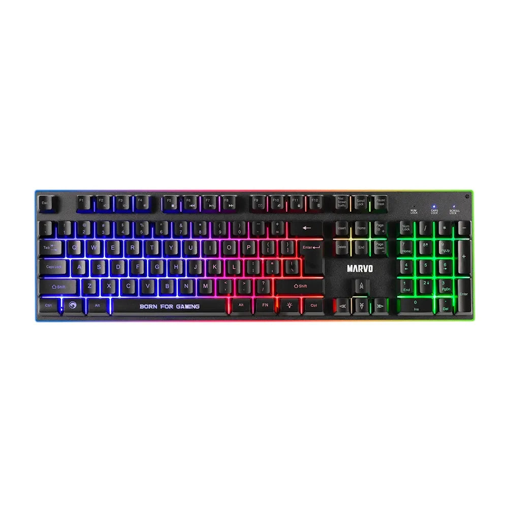 MARVO CM416 4-in-1 Gaming Combo Kit RGB Keyboard Mouse Headset Mousepad | IT Care Kuwait