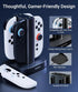 Syntech 4 - in - 1 Joy - Con Charging Dock – Fast Charger Stand for Nintendo Switch / Switch 2 Joy - ConsIT CareJoy - Con Charging Dock