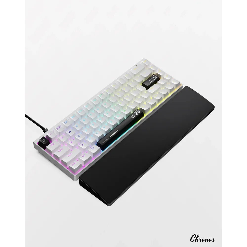 Syntech Chronos 68 Rapid Trigger Magnetic Gaming Keyboard – Aluminum Edition, 8000Hz Hall - Effect Keyboard (White & Black)IT CareGaming Keyboard