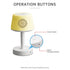 Table Lamp Quran Speaker – Bluetooth Wireless Quran Recitation & Multicolor LED LightIT CareSpeaker