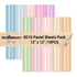 TeckWrap (001G Series) Pastel Adhesive Vinyl Sheets Pack – 10 Colors / 30.5cm x 30.5cmIT CareAdhesive Sticker Vinyl