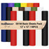 TeckWrap (001M Series) Matte Adhesive Vinyl Basic Color Sheets Pack – 18 PCS / 30.5cm x 30.5cmIT CareAdhesive Sticker Vinyl