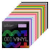 TeckWrap (001M Series) Matte Adhesive Vinyl Sheets Pack – 27 Colors/ 30.5cmx30.5cmIT CareAdhesive Sticker Vinyl