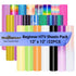 TeckWrap Beginner Heat Transfer Vinyl Sheets Pack – 22 Mixed Sheets/ 30.5 cm × 25.4 cm/ 30.5 cm × 30.5 cmIT CareHeat Transfer Vinyl