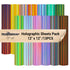 TeckWrap Bubble - Free Holographic Adhesive Vinyl Sheets Pack – 13 Colors / 30.5cm x 30.5cmIT CareAdhesive Sticker Vinyl
