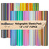 TeckWrap Bubble - Free Holographic Adhesive Vinyl Sheets Pack – 30.5 x 30.5 cm/12 PCS / Iridescent ColorsIT CareAdhesive Sticker Vinyl