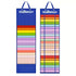 TeckWrap Craft Vinyl Roll Storage with 24 Compartments - BlueIT CareVinyl Roll Storage