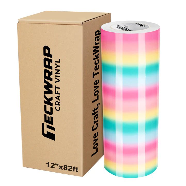 TeckWrap Glossy Candy Color Heat Transfer Vinyl Lollipop 30.5cm x 1m | IT Care Kuwait