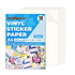 TeckWrap Inkjet Printable Clear Vinyl Stickers - 15 Pcs / A4IT CareA4 Vinyl Sticker Paper