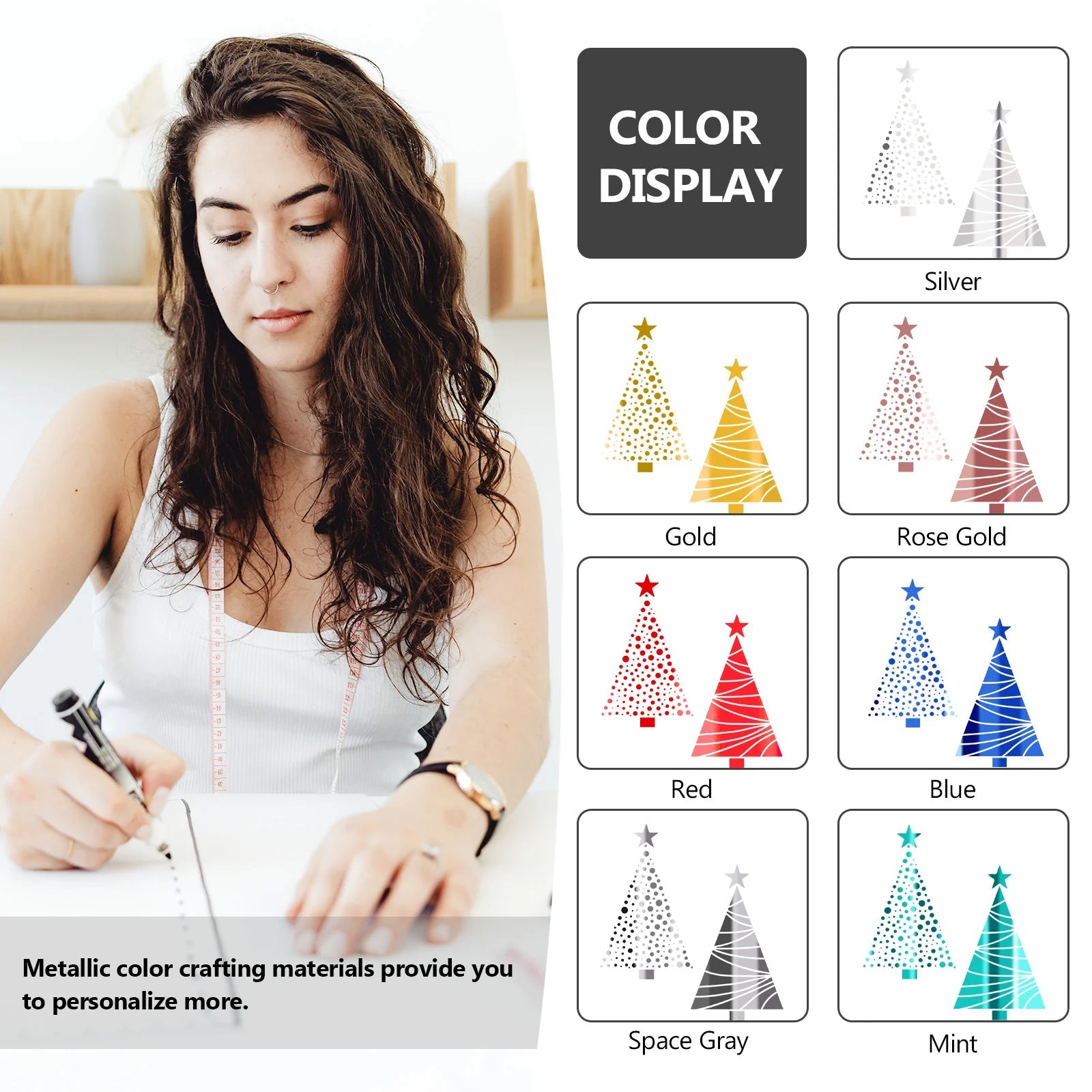 TeckWrap Mirror Chrome Adhesive Vinyl Sheets – Bright Chrome/ 30.5cm x 30.5cm/ 8 SheetsIT CareAdhesive Sticker Vinyl