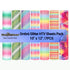 TeckWrap Ombré Glitter Heat Transfer Vinyl Sheets Pack – 7 Colors / 25.5cm x 30.5cmIT CareHeat Transfer Vinyl
