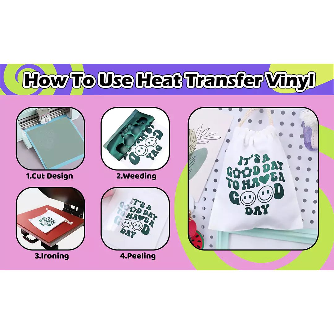 TeckWrap PU Basic Color Heat Transfer Vinyl Sheets Pack – 13 Colors / 30.5cm x 30.5cmIT CareHeat Transfer Vinyl