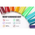 TeckWrap PU Basic Color Heat Transfer Vinyl Sheets Pack – 13 Colors / 30.5cm x 30.5cmIT CareHeat Transfer Vinyl