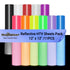TeckWrap Reflective Rainbow Heat Transfer Vinyl Sheets 11 Sheets 30.5cm | IT Care Kuwait
