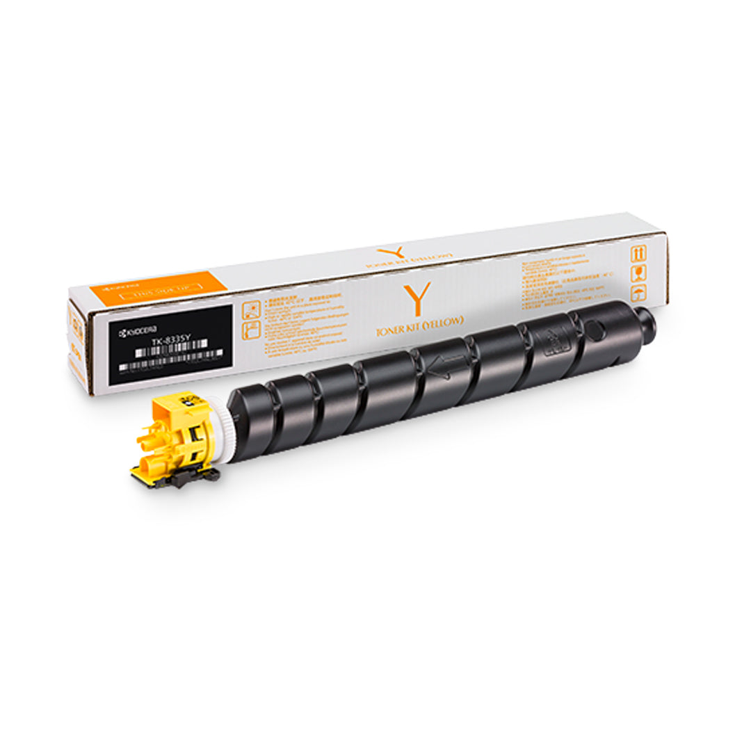 Kyocera TK 8335 Yellow Toner Cartridge – 15K Pages / Yellow Color / Toner Cartridge