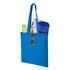 Plain Cotton Horizontal Tote Bag – 42 cm x 37cm/ Blue/ Printing not Included