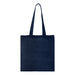 Plain Cotton Horizontal Tote Bag – 42 cm x 37cm/ Navy Blue/ Printing not Included