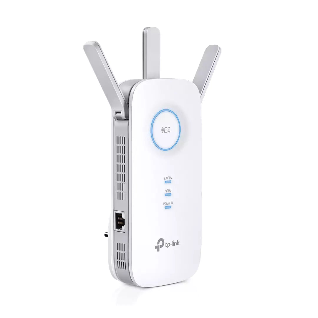 TP-Link RE450 Dual Band Wi-Fi Range Extender - 1300 Mbps / 2.40GHz, 5.0GHz / 1x RJ-45