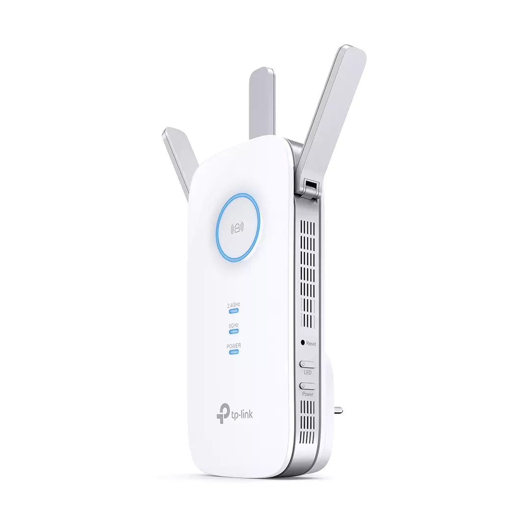 TP-Link RE450 Dual Band Wi-Fi Range Extender - 1300 Mbps / 2.40GHz, 5.0GHz / 1x RJ-45