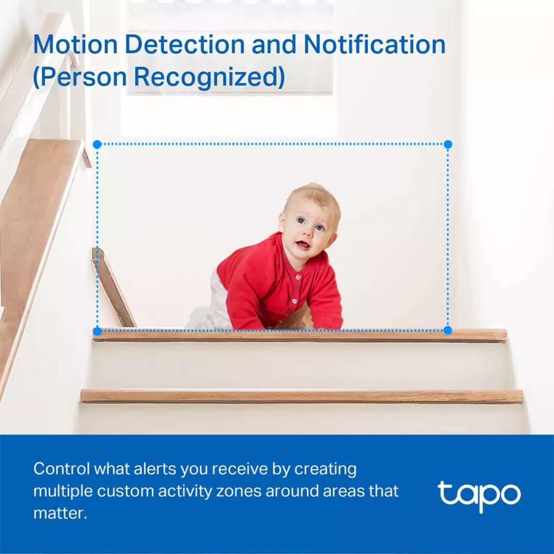 TP - Link TAPO C200C Pan/Tilt Home Security Wi - Fi Camera - 1080P FHDIT CareSecurity Camera