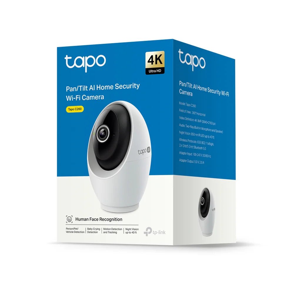 TP-Link Tapo C260 Pan Tilt Home Security Wi-Fi Camera 4K Ultra HD | IT Care Kuwait