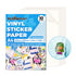 TeckWrap Translucent Inkjet Printable Shrink Sheets – A4/ Pack of 10 Sheets