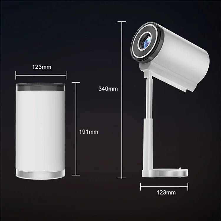 TS - 7 Hidden Mount PTZ 720P Smart Video Projector with Bluetooth & WiFiIT CareProjectors