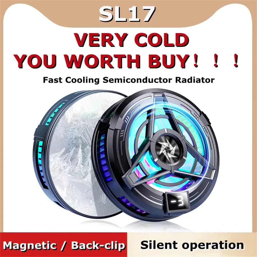 TurboCool 20W Magnetic Phone Cooler - BlackIT CareMobile Cooling Fan