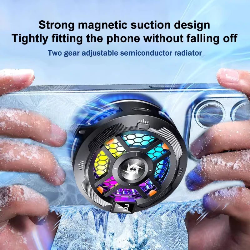 TurboCool SL - 18 Mobile Magnetic Semiconductor Cooling Fan - BlackIT CareMobile Cooling Fan