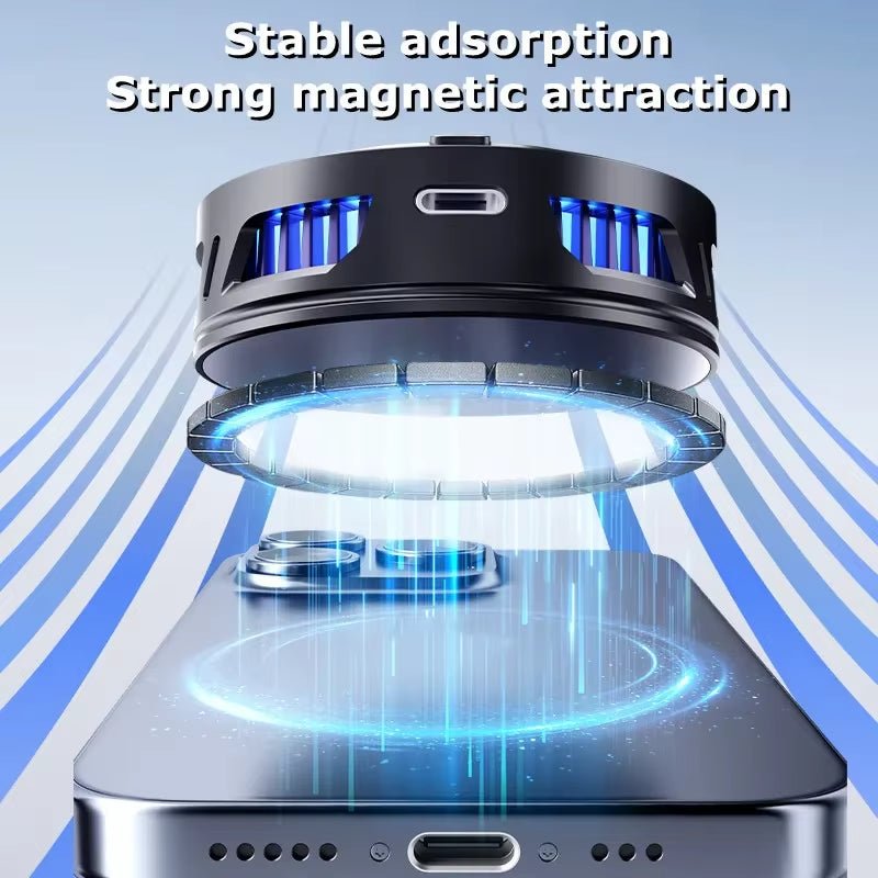 TurboCool SL - 18 Mobile Magnetic Semiconductor Cooling Fan - BlackIT CareMobile Cooling Fan