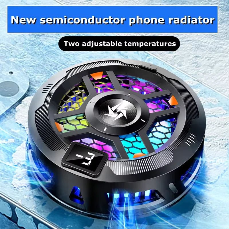 TurboCool SL - 18 Mobile Magnetic Semiconductor Cooling Fan - BlackIT CareMobile Cooling Fan