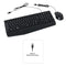 Twisted Minds K12 Kavara 2in1 Combo Wired Keyboard Mouse Black English Arabic Layout | IT Care Kuwait