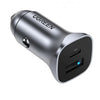 UGREEN CD130 A+C Dual-Port Car Charger PD30W + SCP22.5W - Space Grey