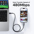 UGREEN Uno USB-C to USB-C 100W PD Fast Charging Cable 3m - Black
