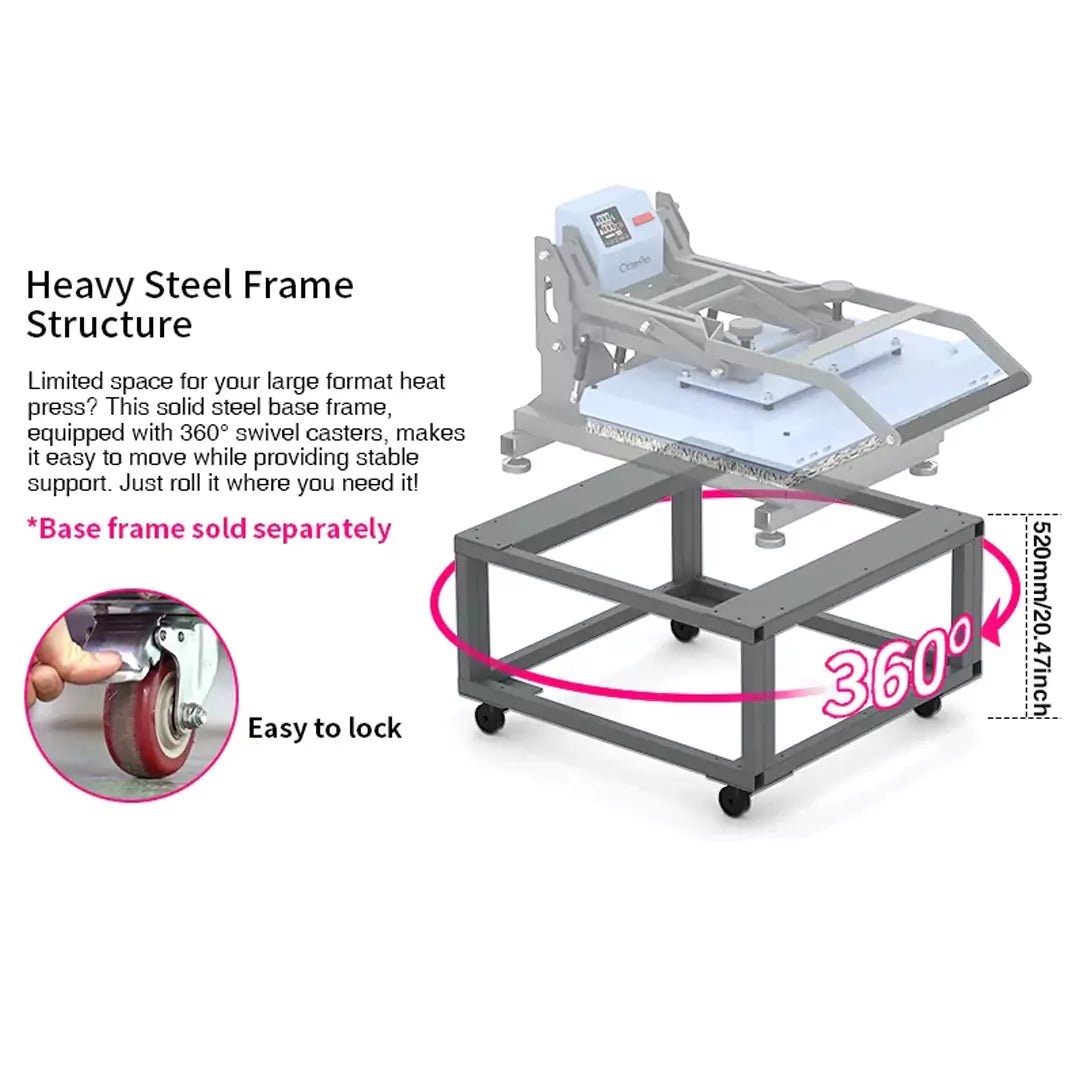 Universal Heat Press Stand with WheelsIT CareHeat Press Stand