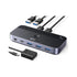 UGREEN CM662 USB 3.0 2-in-4 USB Sharing Switch with 2 USB-A Cables - Black