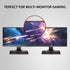 ViewSonic XG2705 - 27" OMNI FHD (1920x1080) 1080p 1ms 144Hz IPS Gaming Monitor with FreeSync Premium, HDMI, and DPIT CareMonitor