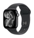 Apple Watch Series 11 - LTPO OLED / 64GB / 46mm / Bluetooth / Wi-Fi + Cellular / Small/Medium / Jet Black Aluminum Case With Black Sport Band