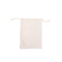 Plain Cotton Pouch White – 5.3 in x 3.7 in/ 1 Dozen/ Printing not Included