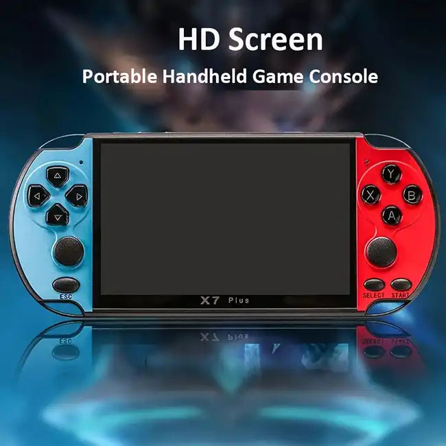 X7 Plus Handheld Game Console 5.1 Inch 8GB HD Screen Portable Audio Vi ...