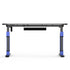 XD2S RGB Height Adjustable Gaming Desk 140x70cm – Electric Sit Stand Desk Black/BlueIT CareGaming Desk