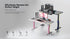XD2S RGB Height Adjustable Gaming Desk 140x70cm – Electric Sit Stand Desk Black/BlueIT CareGaming Desk