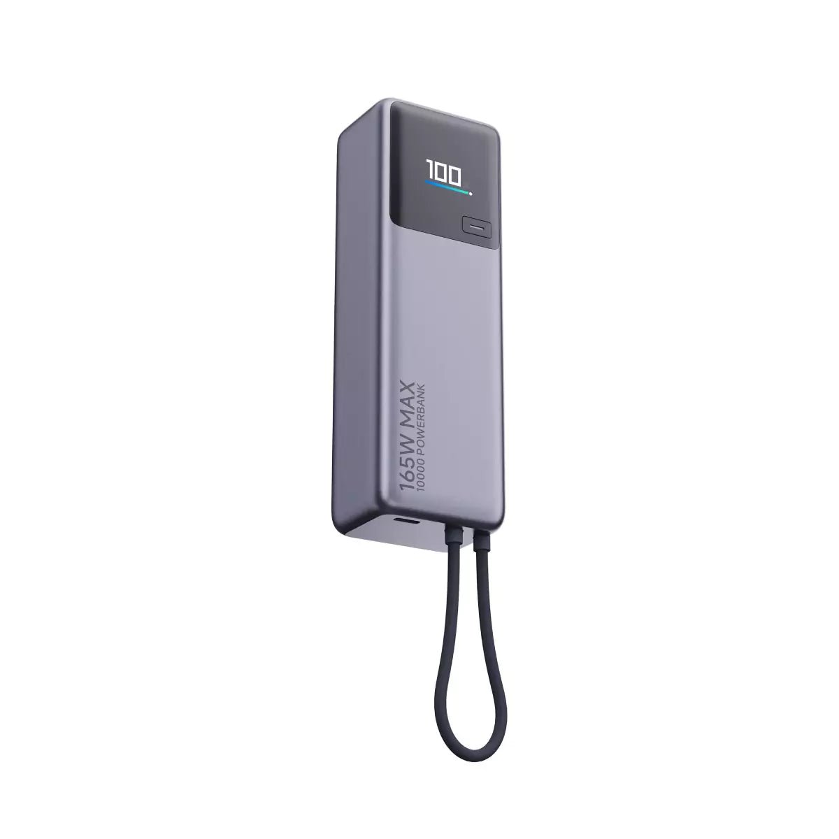 Xiaomi Power Bank with Integrated Cable - 165W / 10,000mAh / GrayIT CarePower Banks